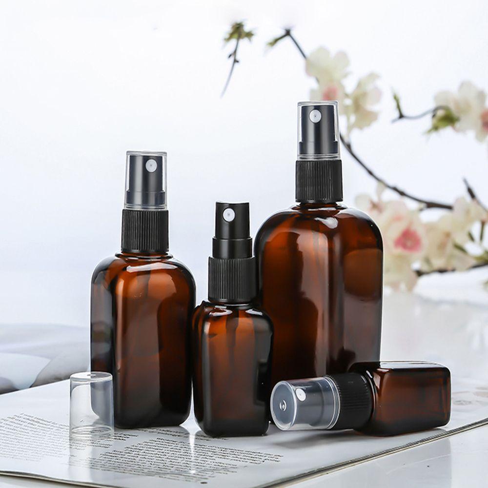 Bottles Essential Oil Refillable Bottle Brown Spray Bottle Glass Container Refillable  Accessories