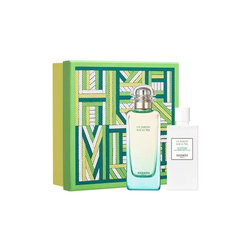 Hermes Nile Perfume Set Eau EDT Two-piece Set 4833195 Hermes-Eau de toilette 50ml + body lotion 40ml