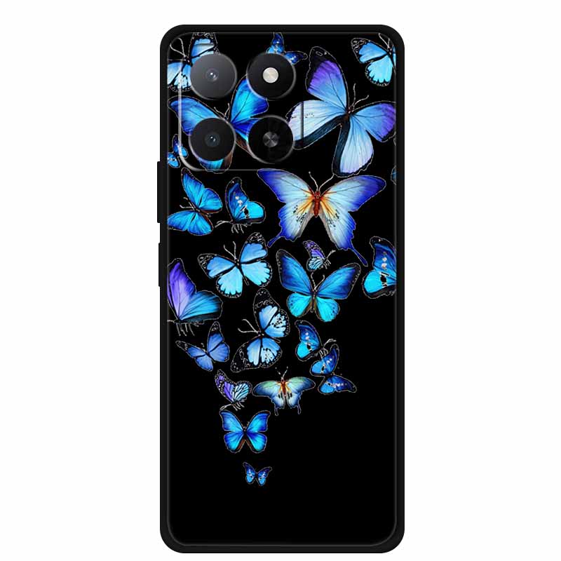 Чехол для телефона Motorola G86 G56 G 86 G 56 Coque Черный Силиконовый Мягкая Задняя Крышка Для Motorola G86 Power Edge 60 60S Чехол Мультяшный
