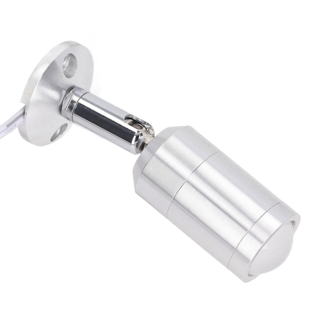 Витринный светильник с регулируемым углом наклона, мини-светодиодный светильник для витрин, полок, серебристый, AC 220В