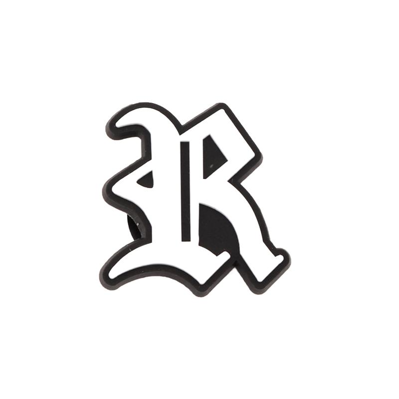 Maxun Шармы для обуви в виде старого алфавита, Буквенное украшение для сабо, сандалий, Милый браслет с графемой, Аксессуары для вечеринок, Сувенир, 1 шт.