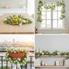 Realistic Artificial Lemon Garland Eucalyptus Leaves Simulation Lemon Vine  Kitchen Decor