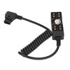 D Tap Outputs Camera Power Cable with 14 Inch Screw D Tap B To 4 Port Female Adapter Splitter for