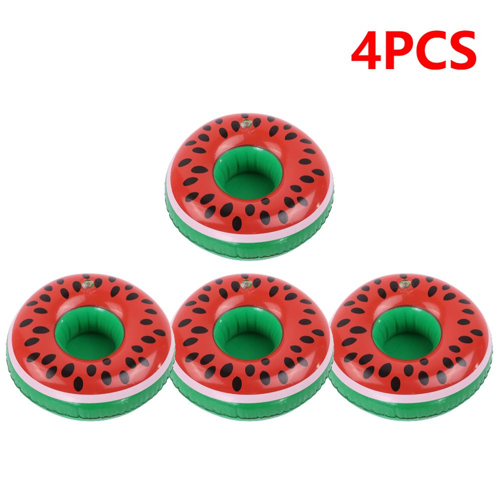 Надувной держатель для стакана, плавающий, надувной, кокосовая пальма, подставки для напитков, фламинго, единорог, плавательный бассейн, держатель для напитков, поплавок