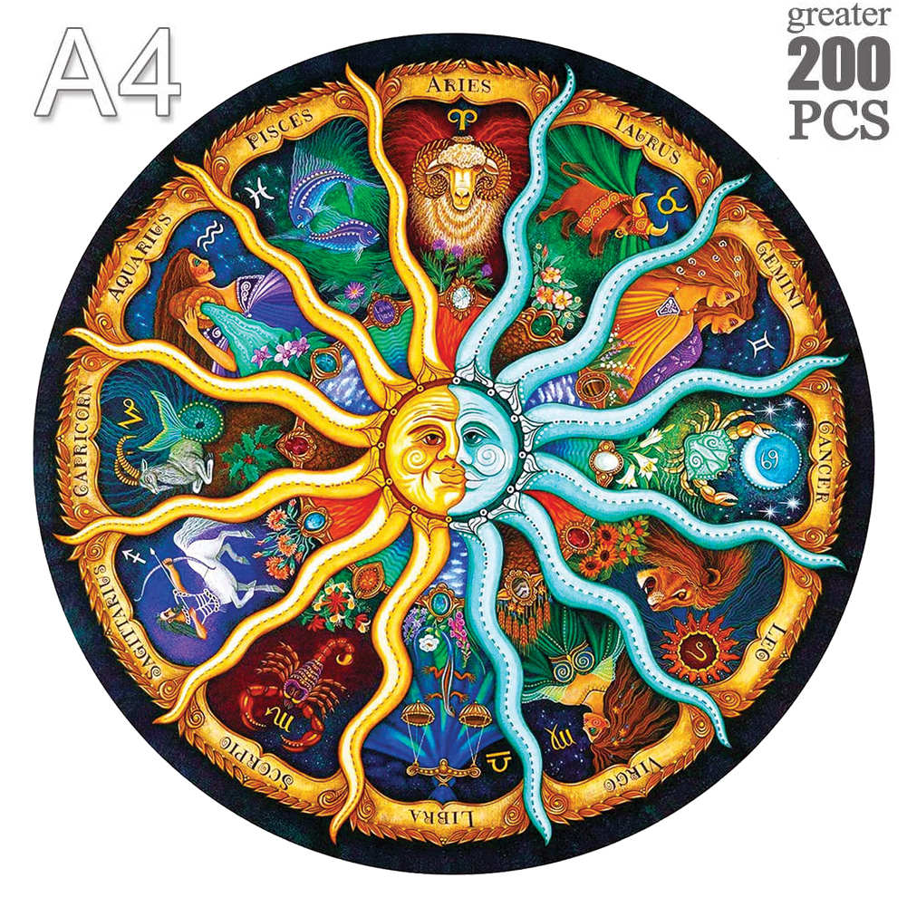 Земля Деревянный Пазл Детский Звездная География Раннее Образование Астро Сложный Деревянный Мозг Сопровождает Взрослый Пазл Вечеринка Досуг