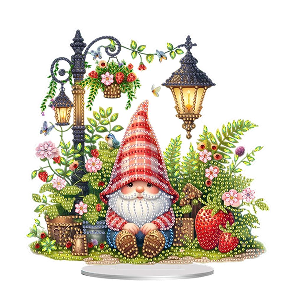 Acrylic Special Shape Piano Rabbit Table Top Diamond Painting Ornament Kits Rhinestones Desktop Ornaments for Home Office Decor