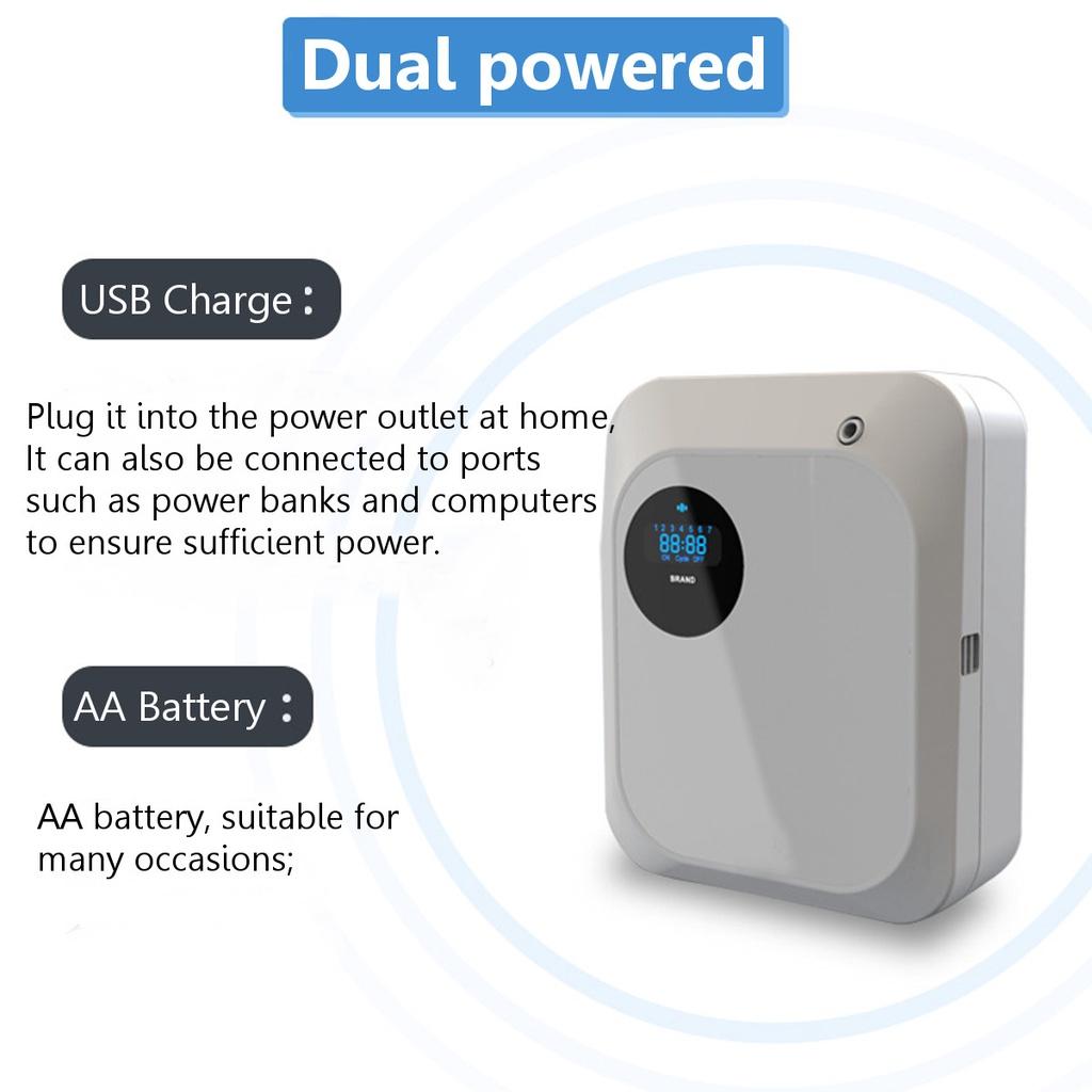 65 мл диффузор для вестибюля отеля, настенный арома-распылитель, очиститель воздуха, ароматизатор, диспенсер, система ароматизации