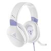 Casque Gaming Turtle Beach Recon Spark - TBS-6220-02, Micro-casque filaire avec motif géométrique, lavande et blanc