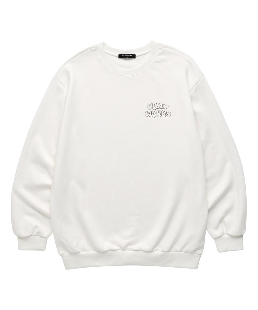 VANNWORKS Money Talks Sweatshirt (Vls0123) White