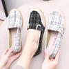 Women's Spring and Autumn New Anti Slip Cow Sole Single Shoes Comfortable Soft Sole One Step Casual Shoes