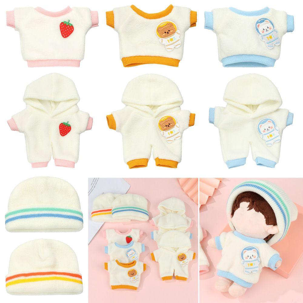 Children's Toy Fat Plush Doll Cotton Doll Clothes Mini Wear Conjoined Garment Doll's Clothing
