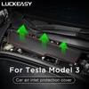 Автомобильный воздухозаборник защитная крышка для Tesla Model 3 2017-защита впускного машинного отделения патч фильтр экран изоляции сети Model3