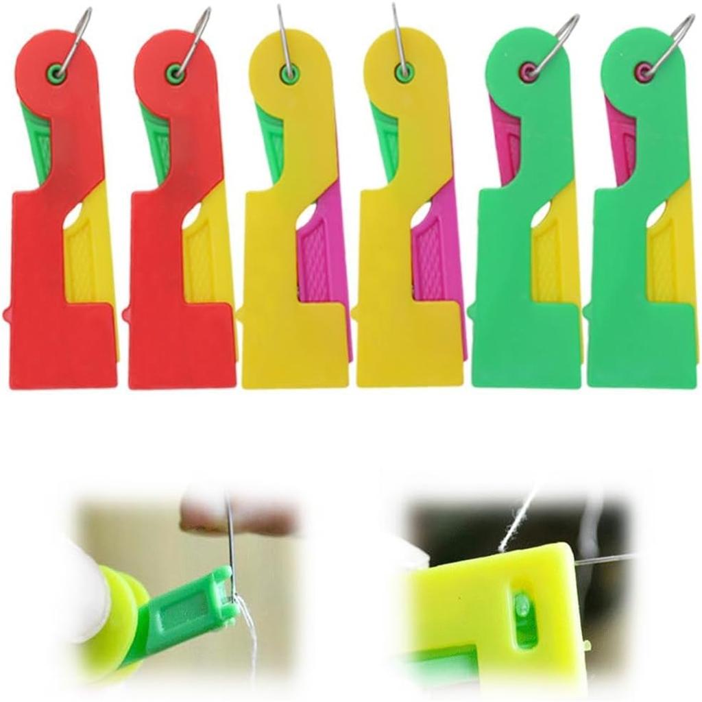 Upgraded Automatic Needle Threader, New Sewing Machine Needle Threader For Hand Sewing Plastic, Quick Sewing Machine Loop Needle Threaders