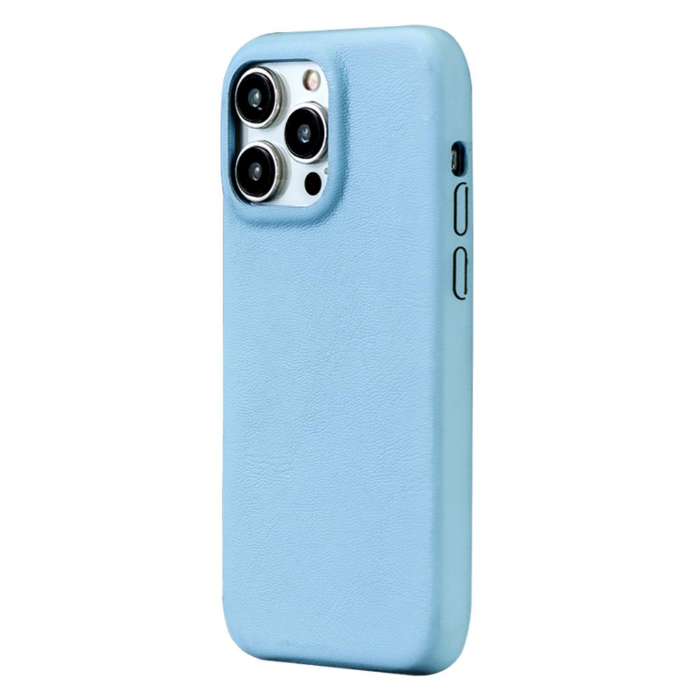 For iPhone 14 Pro Case Skin-Touch Lambskin Texture PU Leather+PET Phone Cover