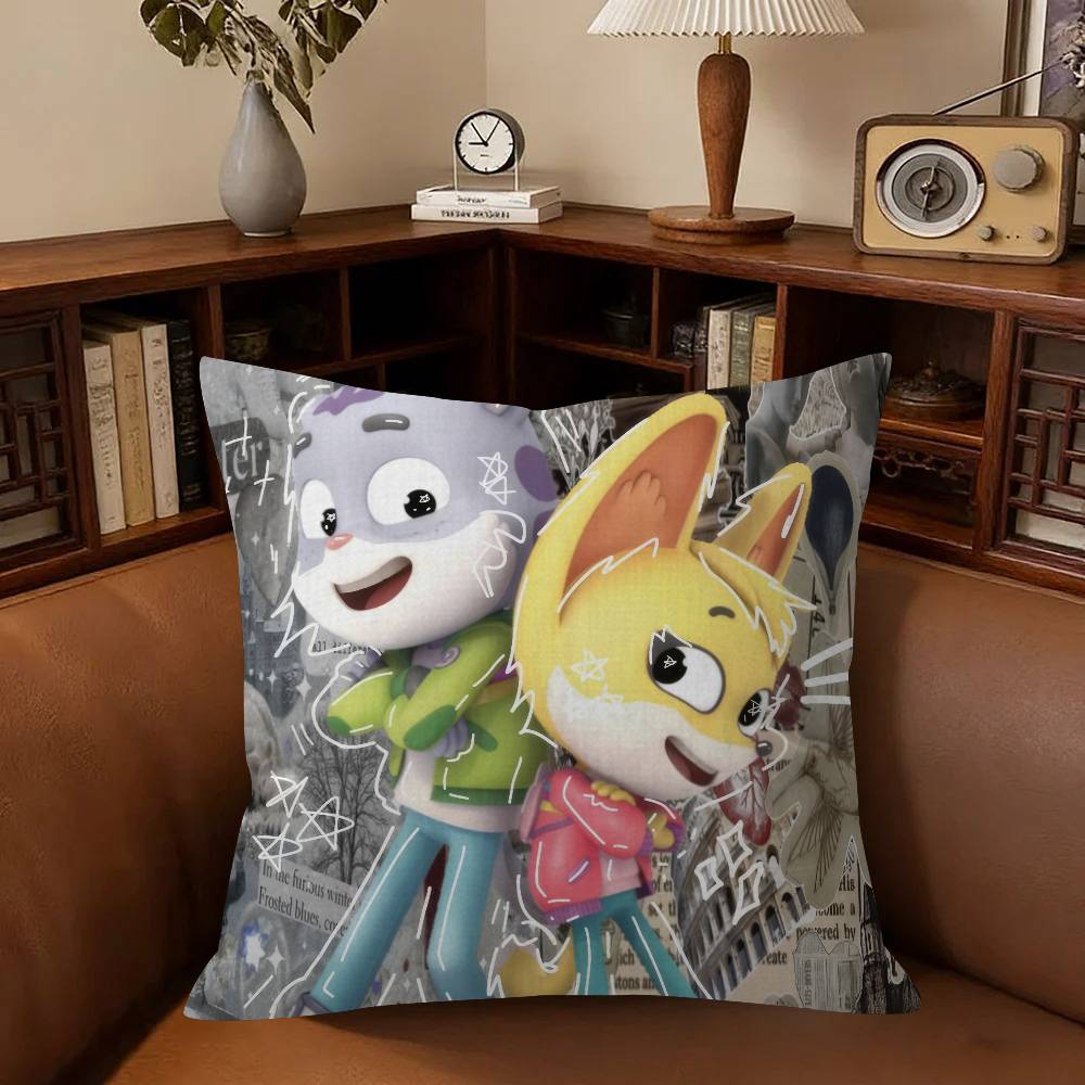 Anime The CCreature Cases Cushion Personalized Pillow Cover Kids Bedroom Wild Party Decor Pillowcase kid Birthday shower Gift
