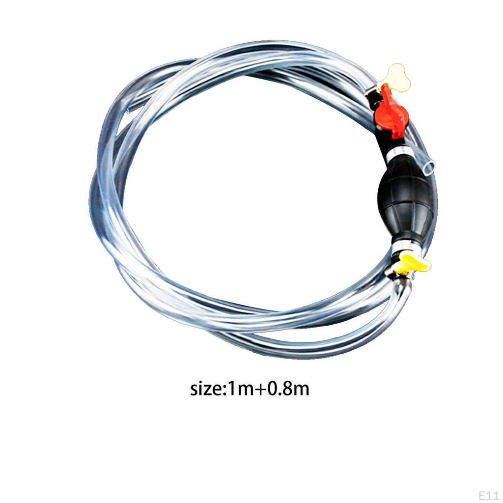 Газовый сифонный насос Маслоотделитель Практичный износостойкий Простой в использовании Ручной перекачиватель топлива для автомобиля