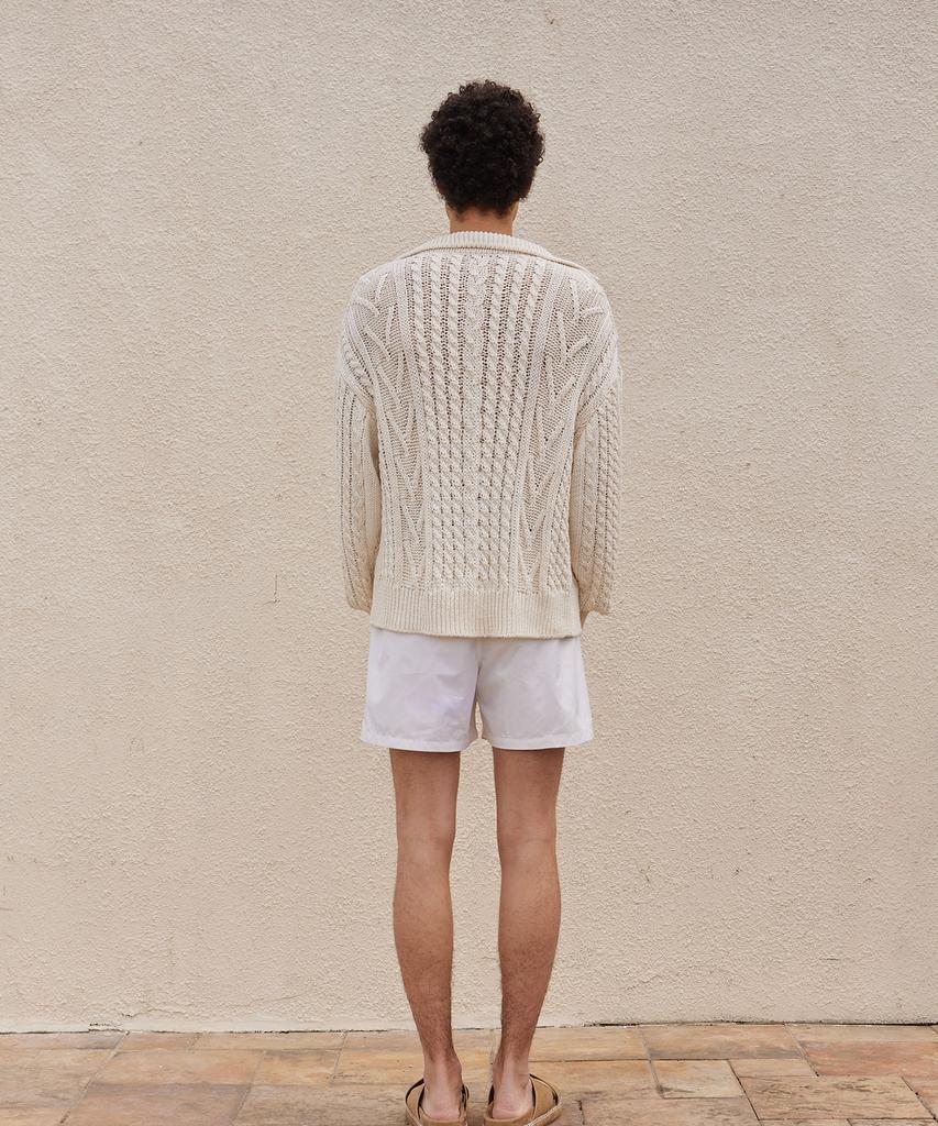 Pado Seoul Men'S Knit Cardigan Ivory