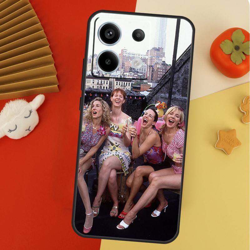 Sex and the City Case For Xiaomi Redmi 14C 13C 12C 10C Redmi Note 14 12 11 9 10 13 Pro 9S 10S 11S 12S Cover