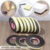 Bathroom Sound Insulation Weather Stripping Window Door Single Sided Adhesive Seal Strip Foam Sponge Rubber Strip Tape