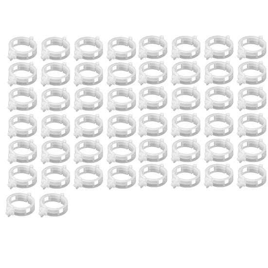 50Pcs Plastic Vine Plants Vegetables Support Clip Garden Greenhouse Holder Tool