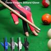 1Pcs Three Fingers Snooker Glove Elastic Training Glove New Billiard Glove  Fitness Accessories