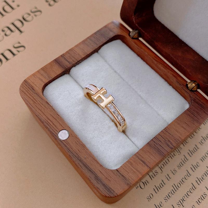 Женское роскошное винтажное кольцо из титановой стали с тигровым глазом