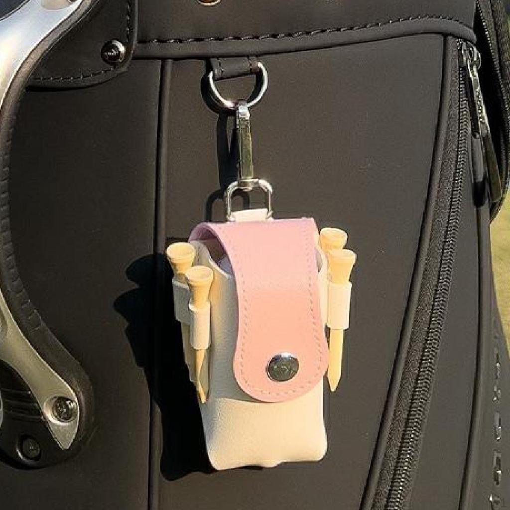 Сумка для гольфа на пояс для женщин и мужчин, компактная, с держателем для мяча, удобная, водонепроницаемая