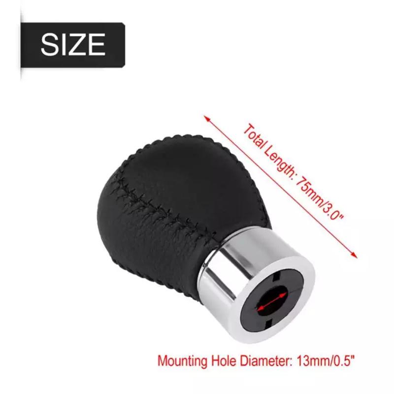 5/ 6 Speed Car Shift Gear Knob PU Leather Boot Gaitor for MAZDA 6 2002 2003 2004 2005 2006 2007 Car Styling Accessories