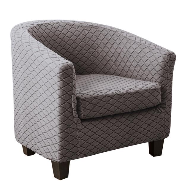 Эластичная ванна, жаккардовые чехлы на стулья, эластичная решетка, ванна для отдыха, кресло, чехол для сиденья, защита для дивана, моющийся чехол