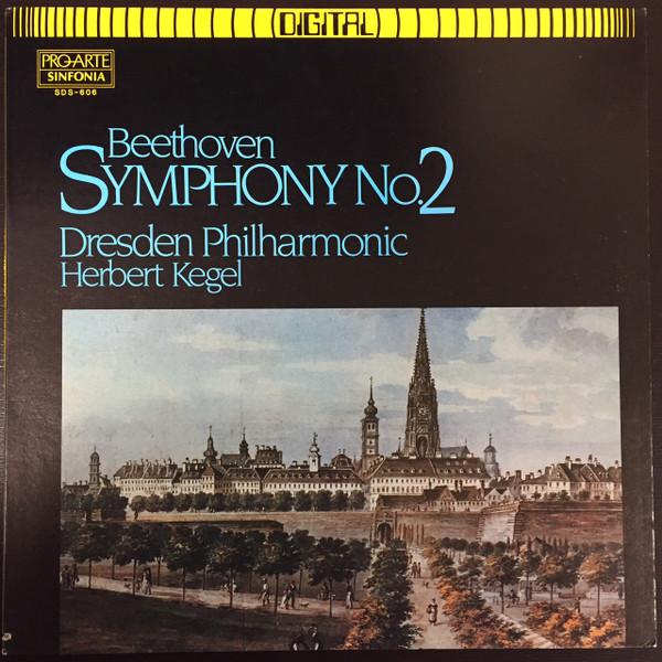 LP Record HERBERT KEGEL, DRESDEN PHILHARMONIC - Beethoven: Symphony No. 2 In D Op. SDS606 PRO ARTE 1983 US Classical Used