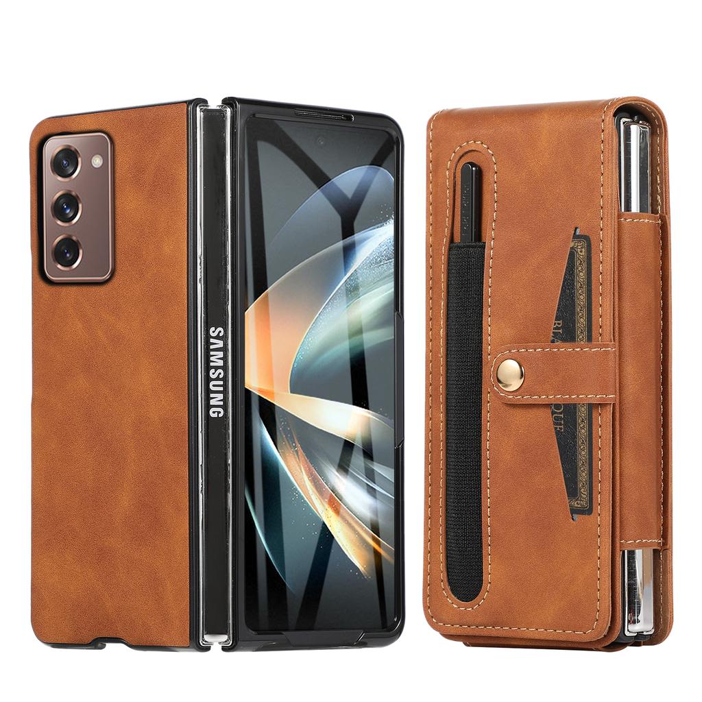 For Samsung Z Fold 5 Full Coverage Portable Belt Clip Case for Samsung Galaxy Z Fold5 Fold 5 Phone Accessories S Pen
