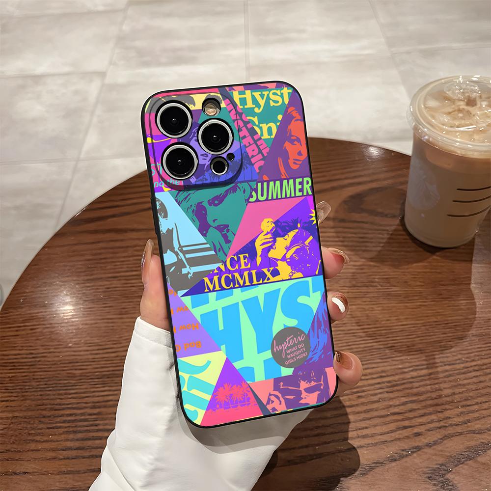 Чехол для телефона H-Hysteric Glamour Girl Для 17 Pro Max Iphone 14 Pro Max 12 16 15 13 Pro 11 Xr X Xs 8 7 Plus Задняя крышка