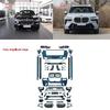BMW X7 Custom Body Kit: Includes Front/Rear Bumpers, Headlights, Taillights, Side Skirts, and MT Version.