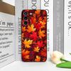 Ручная роспись Осенний кленовый лист Чехол для телефона для Google Pixel 9A 8 A 7A 6A 7 PRO 8 9 Pro XL 4G 5G Ударопрочный Мягкий чехол Арт Fundas