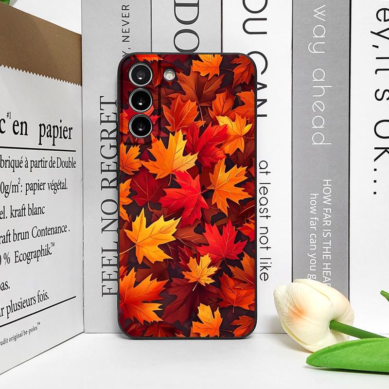 Ручная роспись Осенний кленовый лист Чехол для телефона для Google Pixel 9A 8 A 7A 6A 7 PRO 8 9 Pro XL 4G 5G Ударопрочный Мягкий чехол Арт Fundas