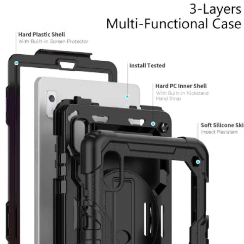 Противоударный чехол Lenovo TB310 M8 со шнурком и зарядным кабелем