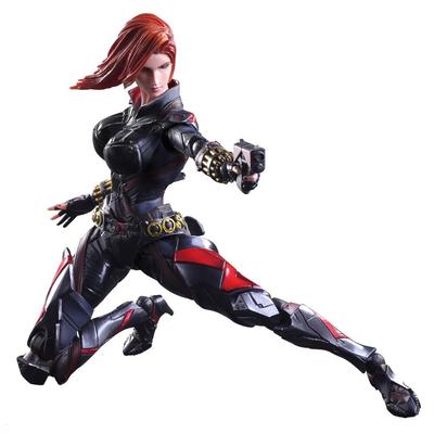 MARVEL UNIVERSE VARIANT PLAY ARTS Kai Черная Вдова ПВХ раскрашенная экшн-фигурка