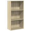 VidaXL Bibliothèque chêne sonoma 60x30x114 cm bois d'ingénierie, étagère, étagère à livres, support de livre, armoire de 857901