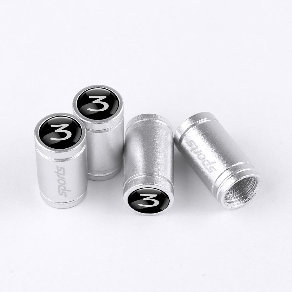 Car Wheel Tire Valve Caps Tyre Rim Stem Covers Airdust for Tesla Model 3 Model S Model X Model Y Roadster Invader Coil Mod WYE