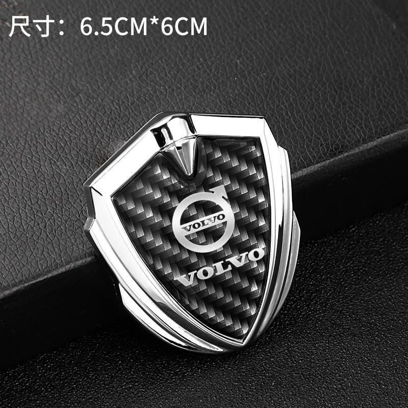 Автомобильные боковые декоративные наклейки с логотипом Аксессуары для Volvo Rdesign Polestar AWD V50 S60 XC60 S40 XC40 XC90 V60 S80 S90 V90 V70 T6