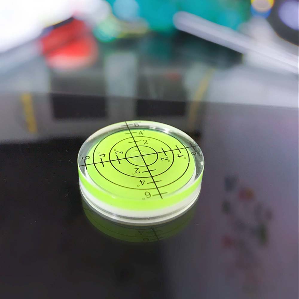 3pcs 32mm Horizontal Bubble Level High Precision Environmental Bulls Eye Spirit Level Accessories For Measuring Instrument