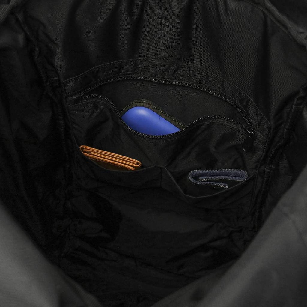 [Макиавеллистский] Рюкзак ROLL TOP DAYPACK ЧЕРНЫЙ (019)