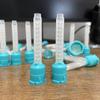 1/50/100 шт. Стоматологические смесительные насадки Одноразовые силиконовые резиновые смесительные головки 1:1 Для замешивания и дозирования слепков