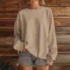 Women  Tops Women's Long Sleeve Sweatshirt Casual Crewneck Loose Fit Pollover Fleece Tops