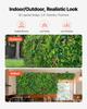 Artificial Plant Wall, 16PCS 50.8 x 50.8 cm Artificial Boxwood Panels, Sun Protection Greenery Backdrop Privacy Hedge Fence, Fake Grass Wall Screen