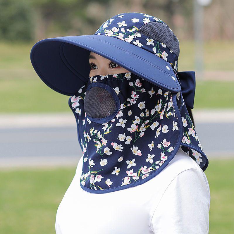 Дышащая широкополая шляпа от солнца для женщин среднего и пожилого возраста - Летняя мода и защита от ультрафиолета