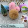 3cm 4cm 5cm Colored Imitation Rabbit Fur Pompon for Clothing, Bag Charms, Shoes & Hats DIY Decoration