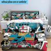 3PCS Mecha Armor Robotic Design 3pcs Bedding,Including 3PCS Duvet Cover And 2pcs Pillowcases Perfect for Christmas,Ideal for Bedroom, Dormitory