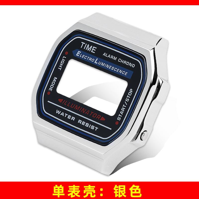 Мод-комплект A168 Стальной корпус Ремешок для часов Корпус Для G-SHOCK 3299 Casio A168WG Металлическая рамка Стекло Водонепроницаемое кольцо Аксессуары для ремешка