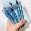 Makeup Brush Set 8-Piece Mini Travel Soft Makeup Brush Set Portable Eyeshadow Brush Foundation Eyelashes Concealer Blush